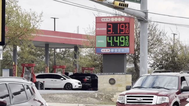 Gas prices skyrocket in Texas amid Iran war