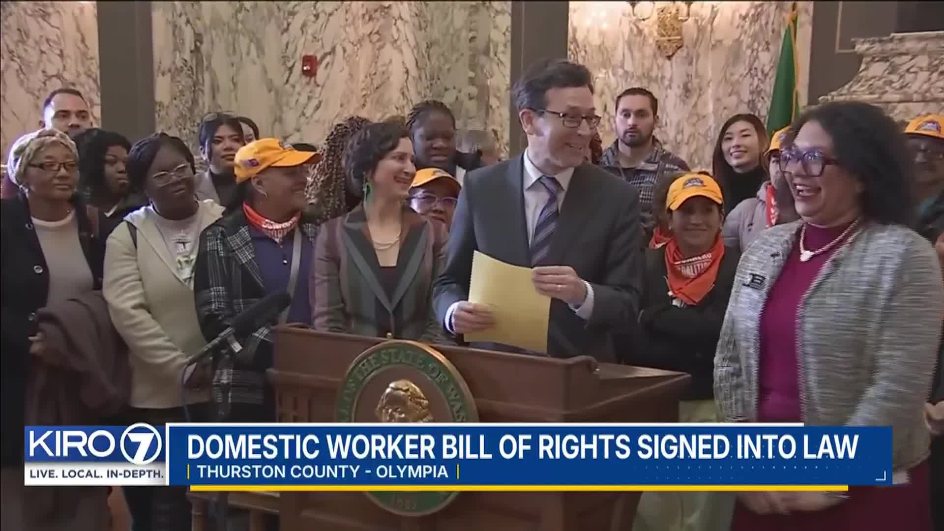 WA Domestic Workers’ Bill of Rights signed into law, establishing new ...