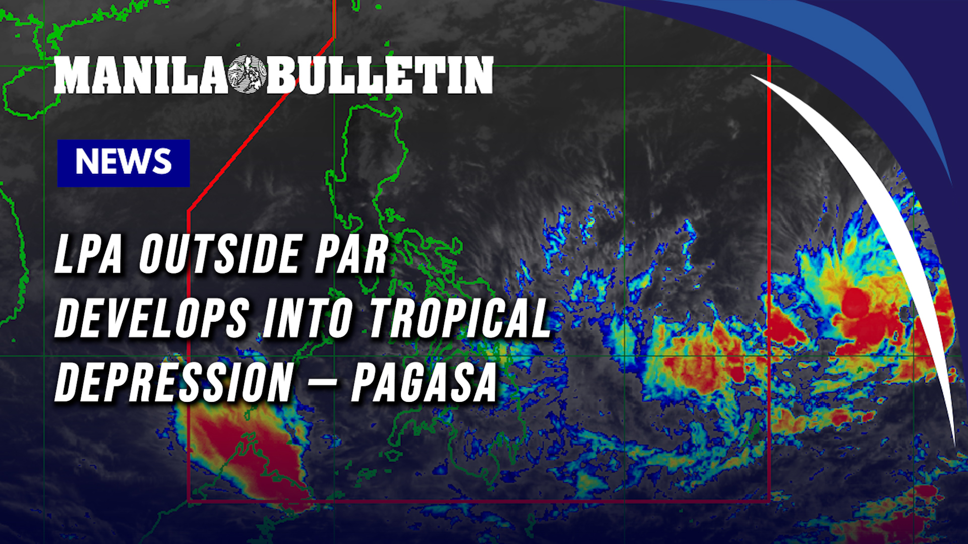 LPA outside PAR develops into tropical depression — PAGASA