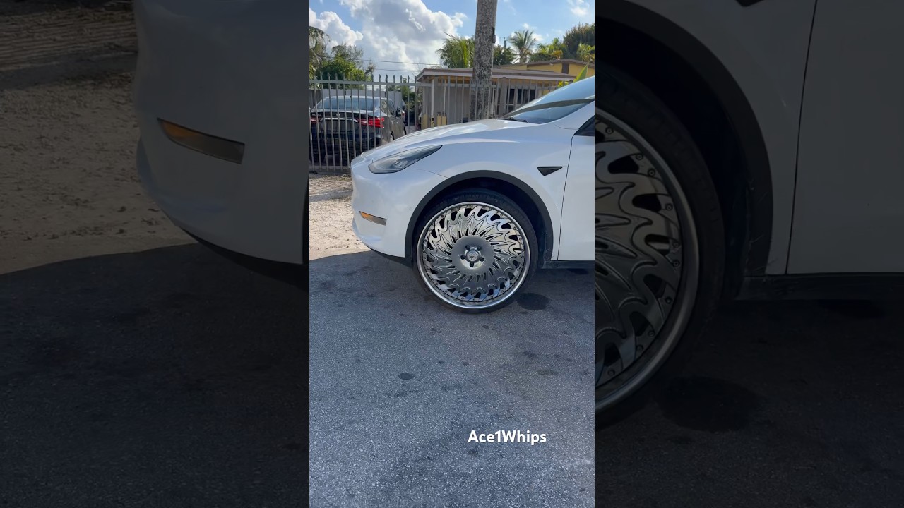 First Ever Tesla Model Y on 26’s Asantis