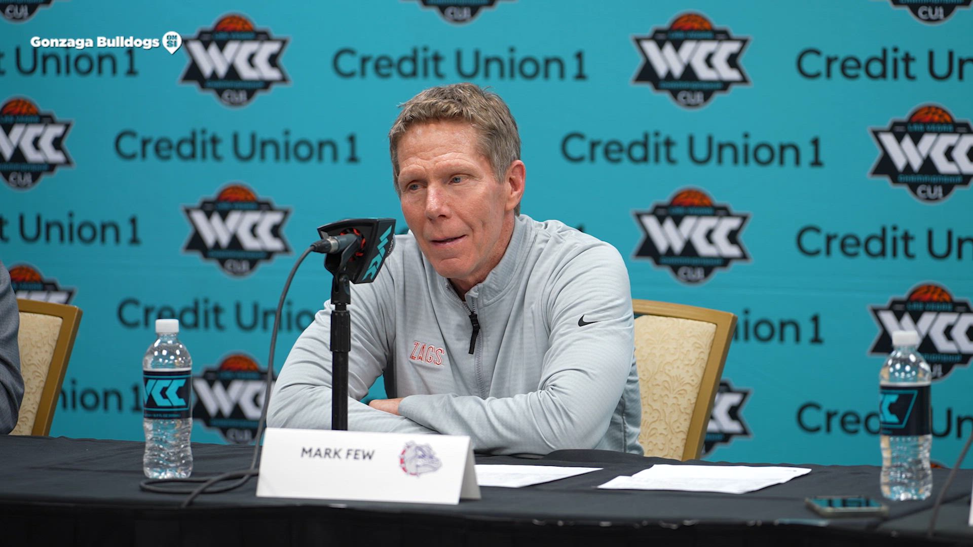 Gonzaga's Mark Few's mentality heading into his final WCC championship game