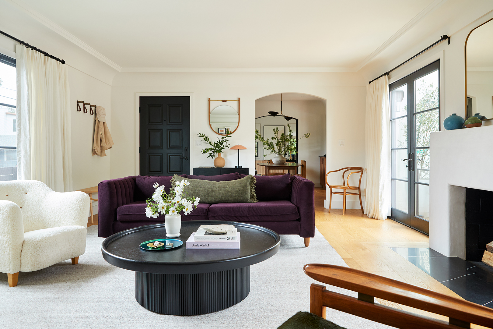 What to Do When Your Front Door Opens Straight Into Your Living Room