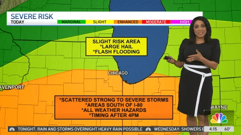 Hail, 70 mph winds, chance of tornadoes: What to expect and when as ...