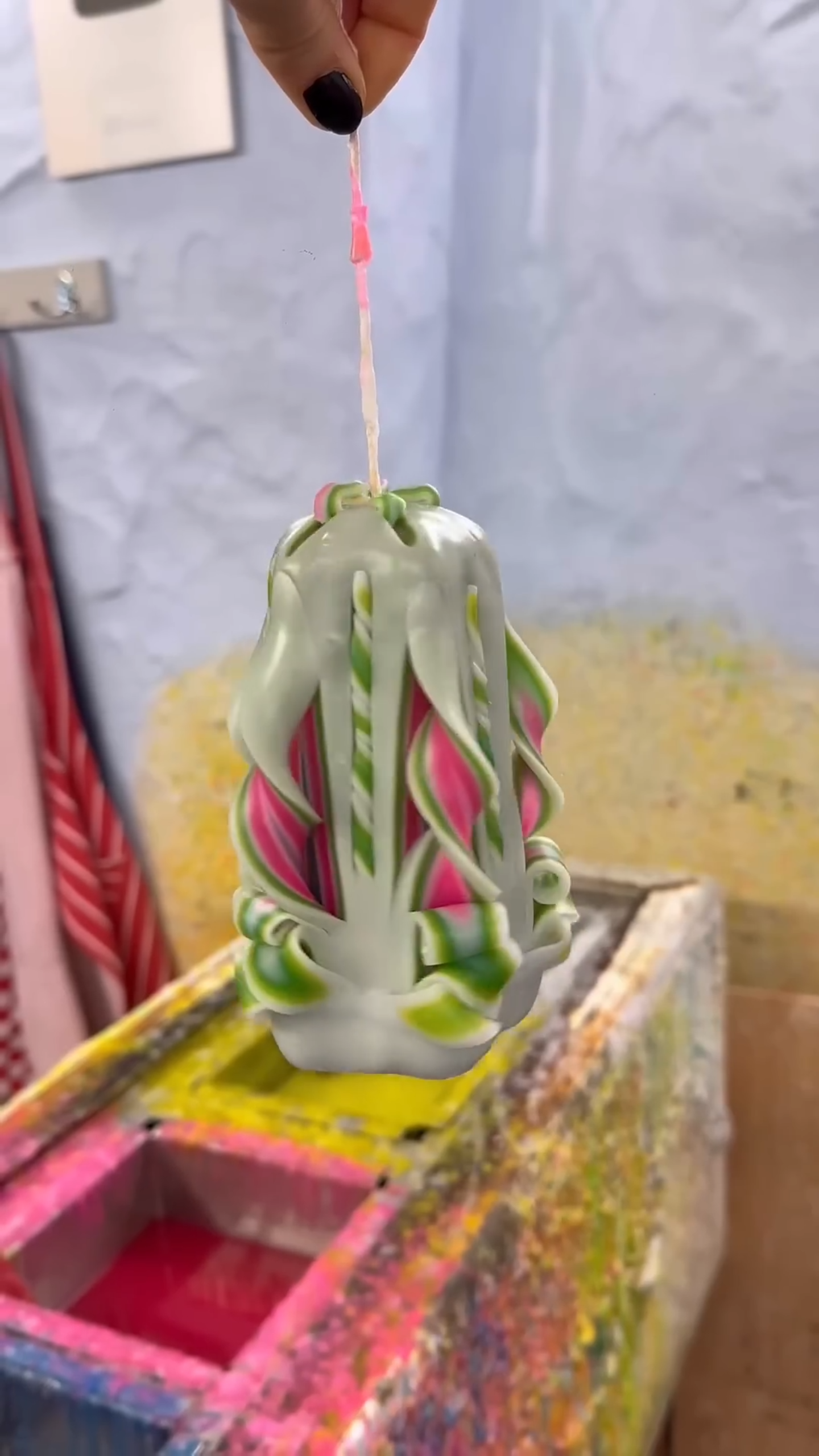 The relaxing process behind satisfying candle making