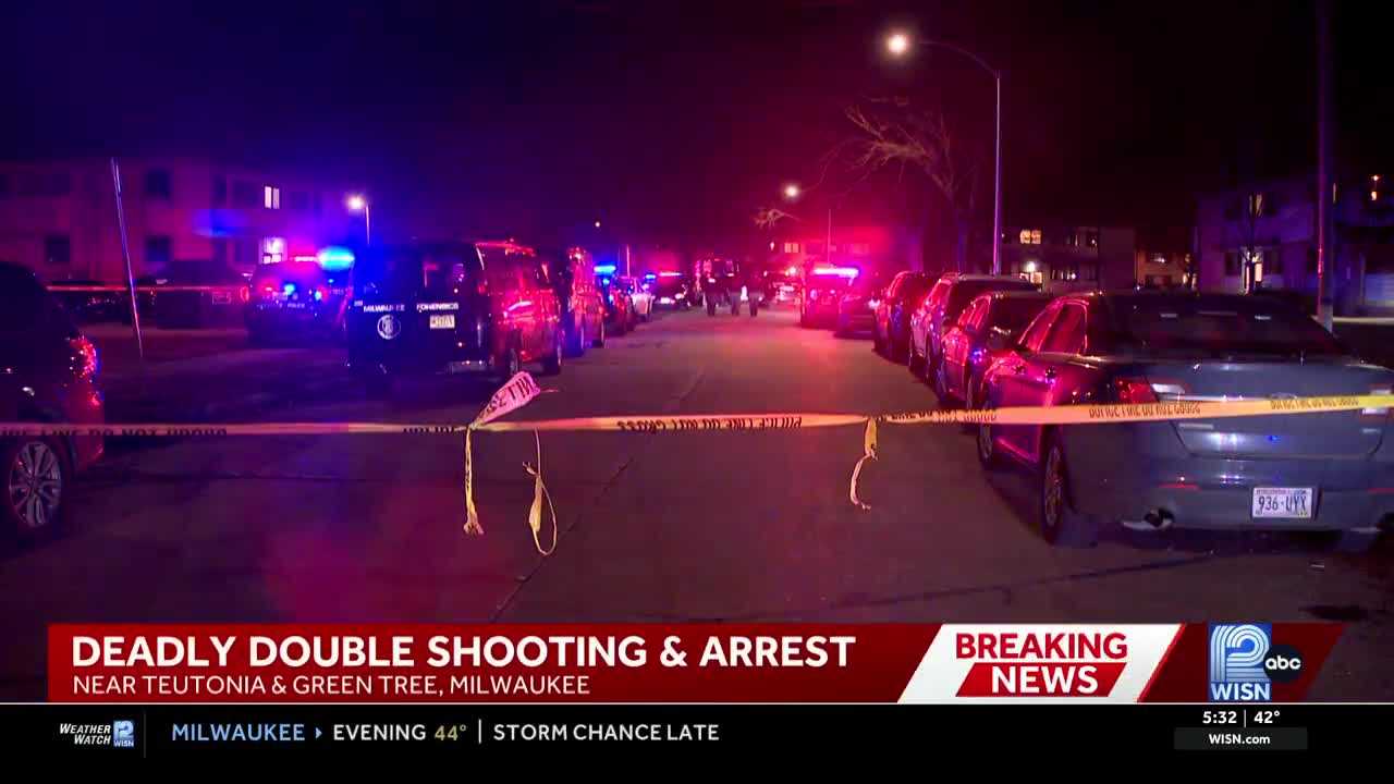 Two killed in Milwaukee double shooting; suspect taken into custody