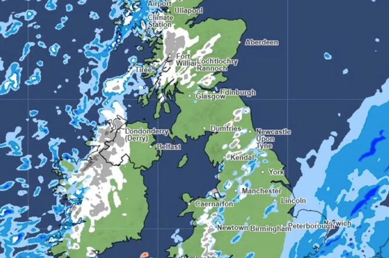 Met Office snow warning as 'Atlantic weather' brings plummet in ...