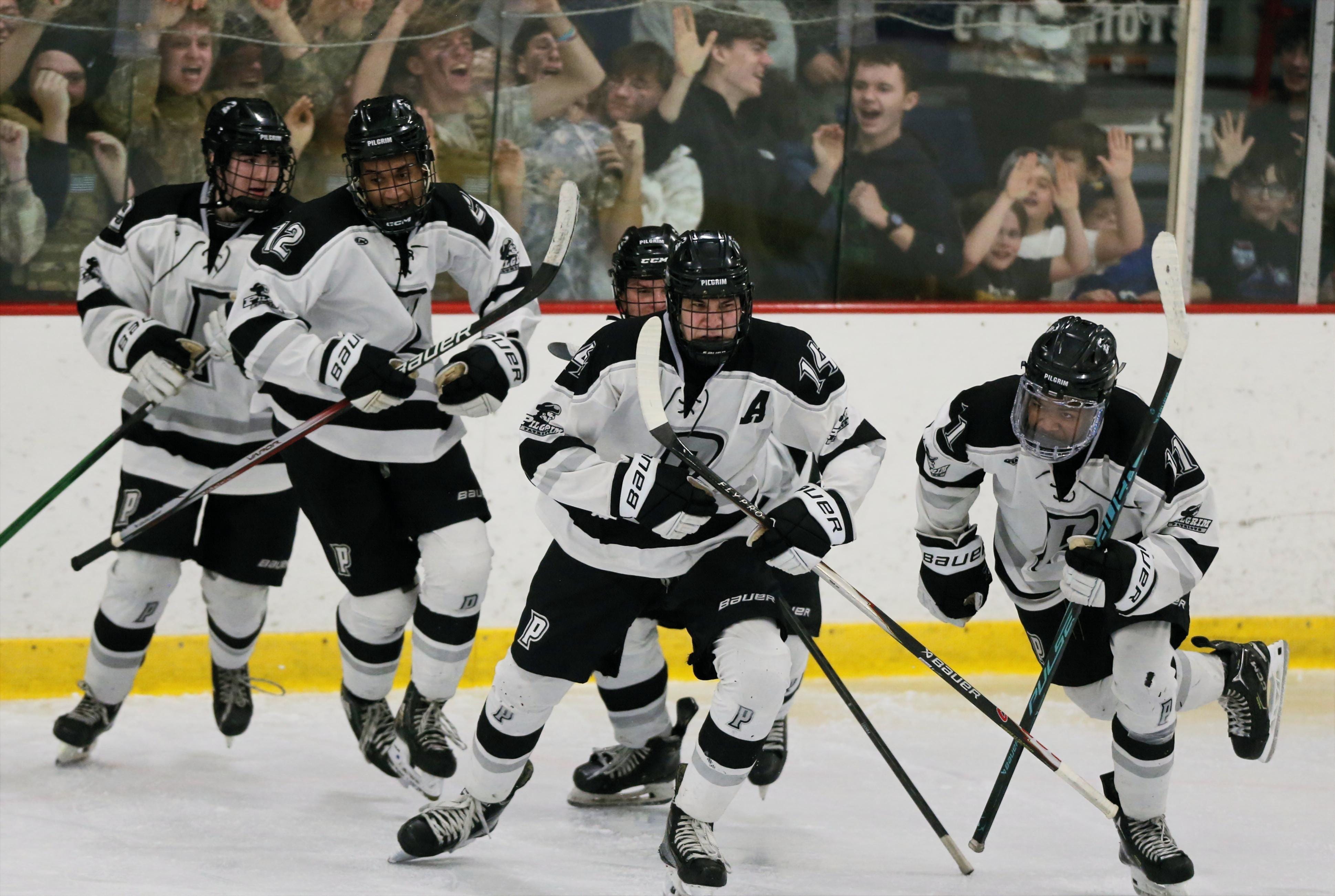Here's how Pilgrim boys hockey knocked off Prout in D-I tournament