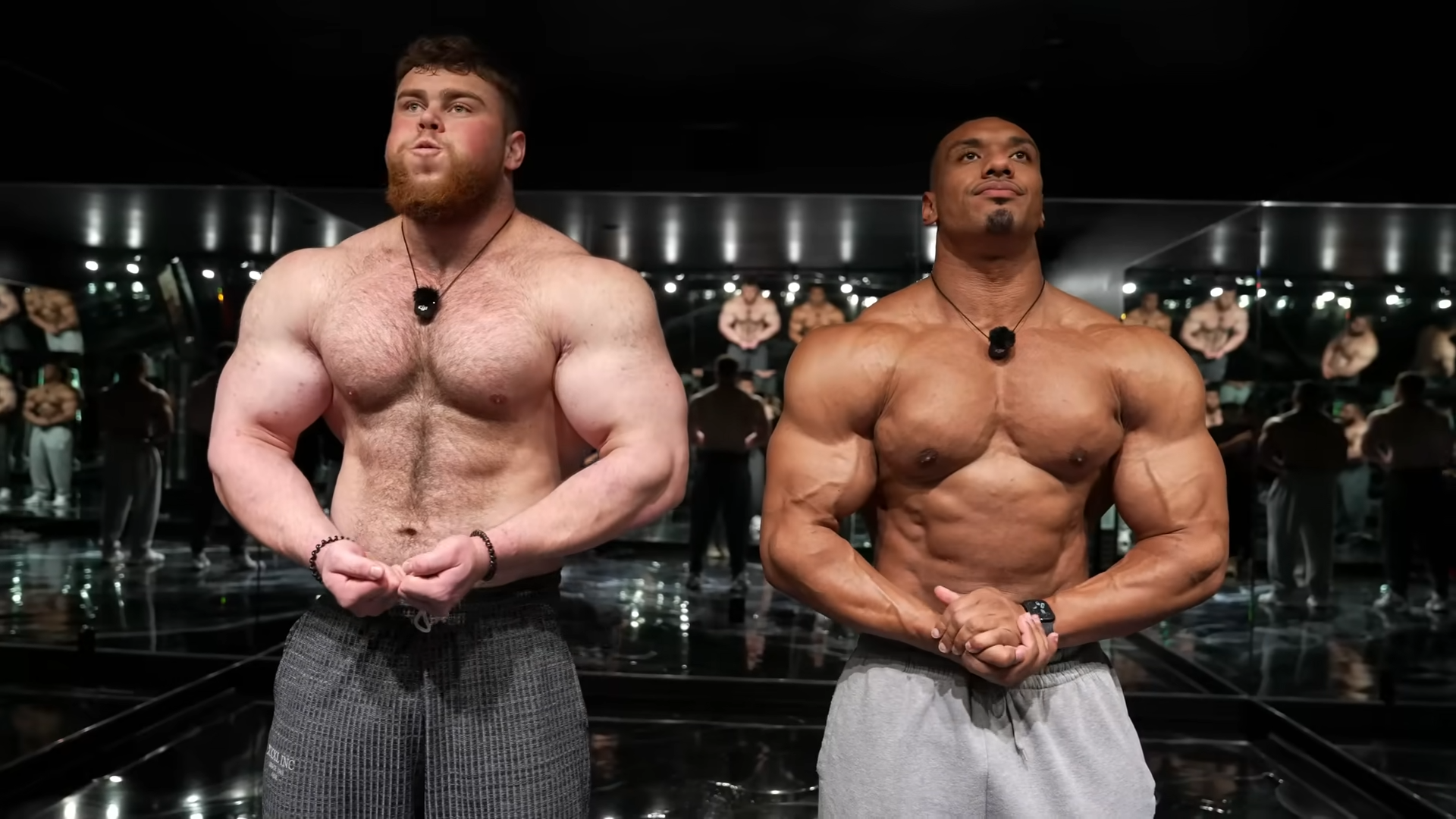 He was just training biceps - now he's the internet's viking