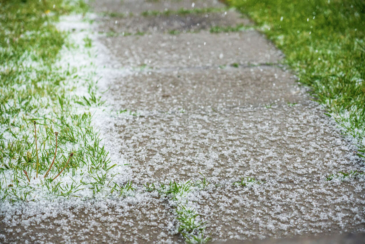 Tornado, large hail threat as cold front heads to Texas - here's where