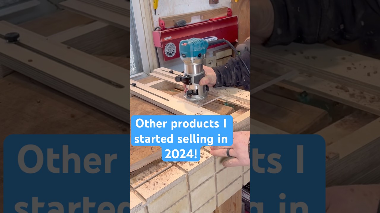 Flattening slabs with a trim router flattening sled jig #woodworking # ...