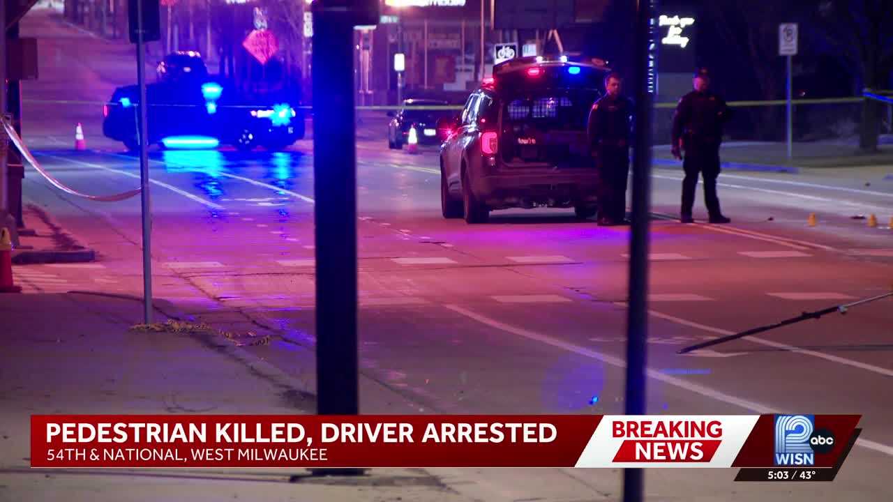 Pedestrian killed in West Milwaukee crash; driver arrested