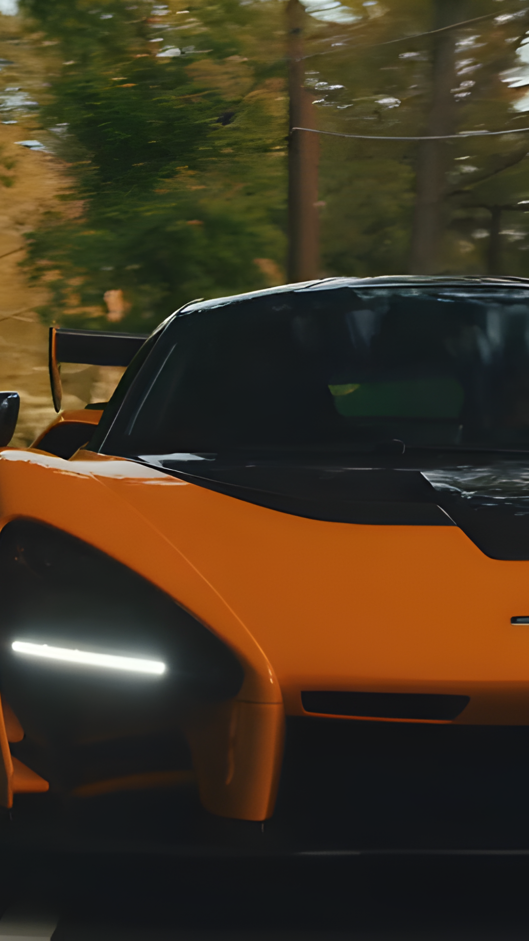 The beast on camera: McLaren Senna speed filming