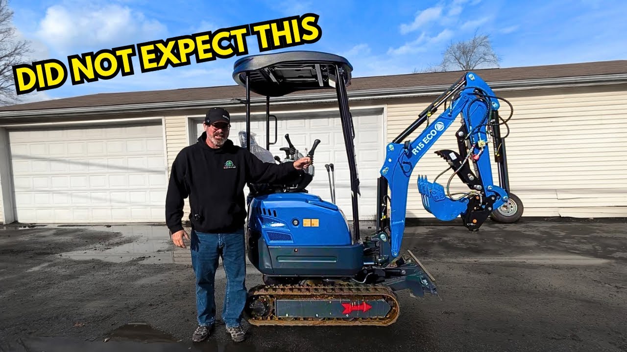 Testing the performance of a popular Chinese mini excavator