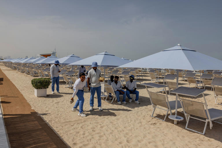 UAE, oasis for business and partying, faces war