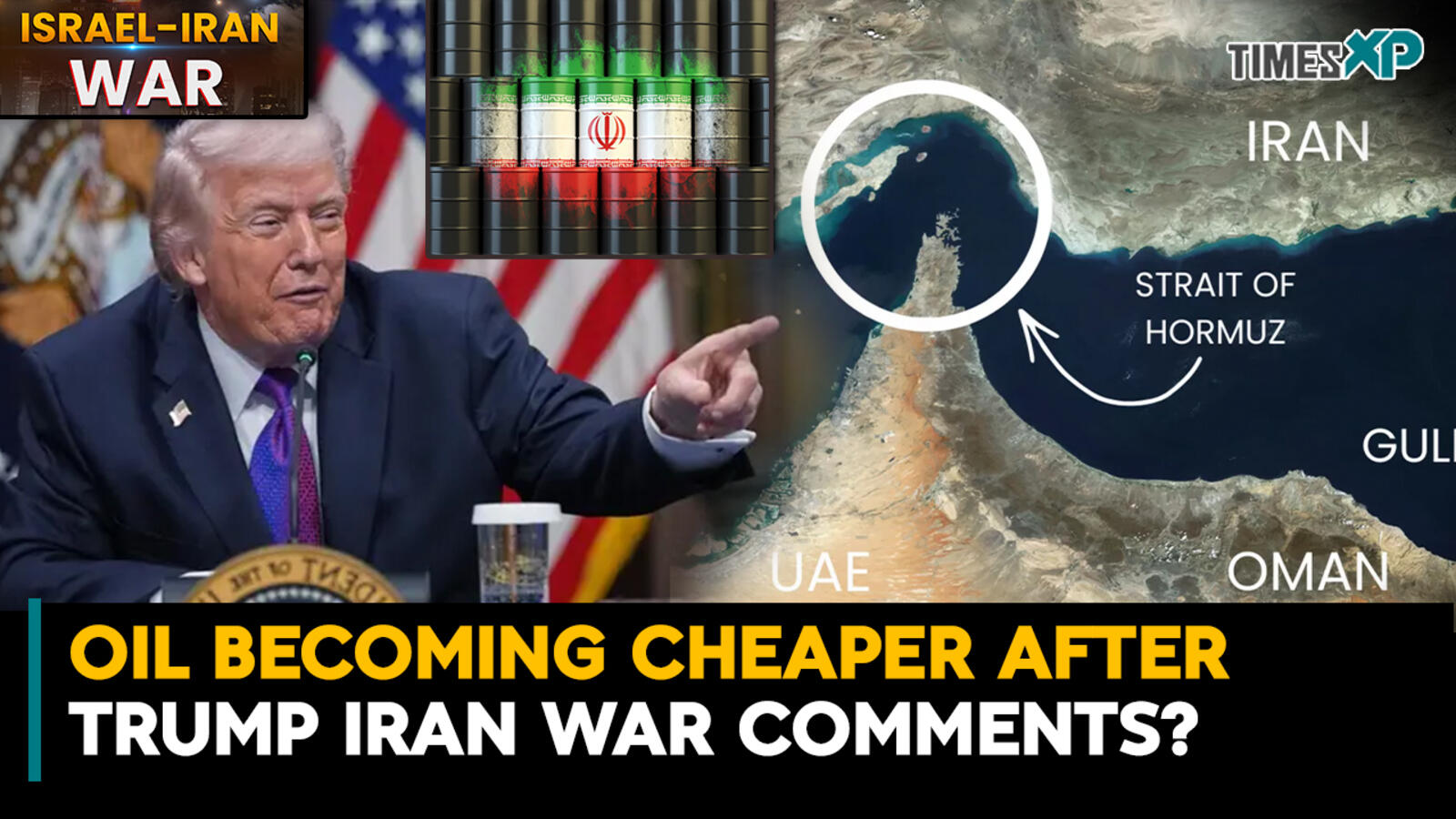 Oil prices falling after Trump signals Iran war may end soon | Iran ...