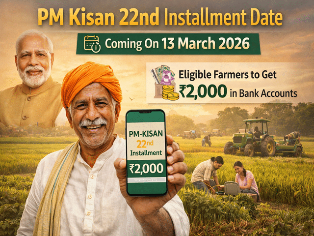 PM Kisan 22nd installment update: Farmers may receive ₹2,000 around ...