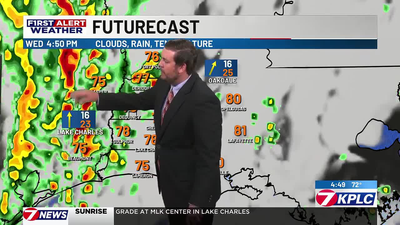 First alert forecast: Mostly cloudy Tuesday for SWLA, ahead of strong ...