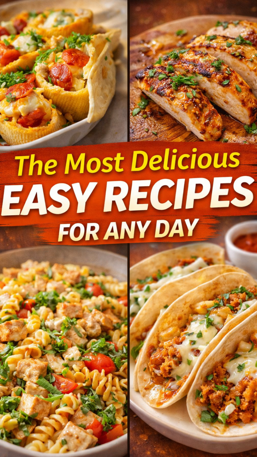 The Most Delicious Easy Recipes For Any Day