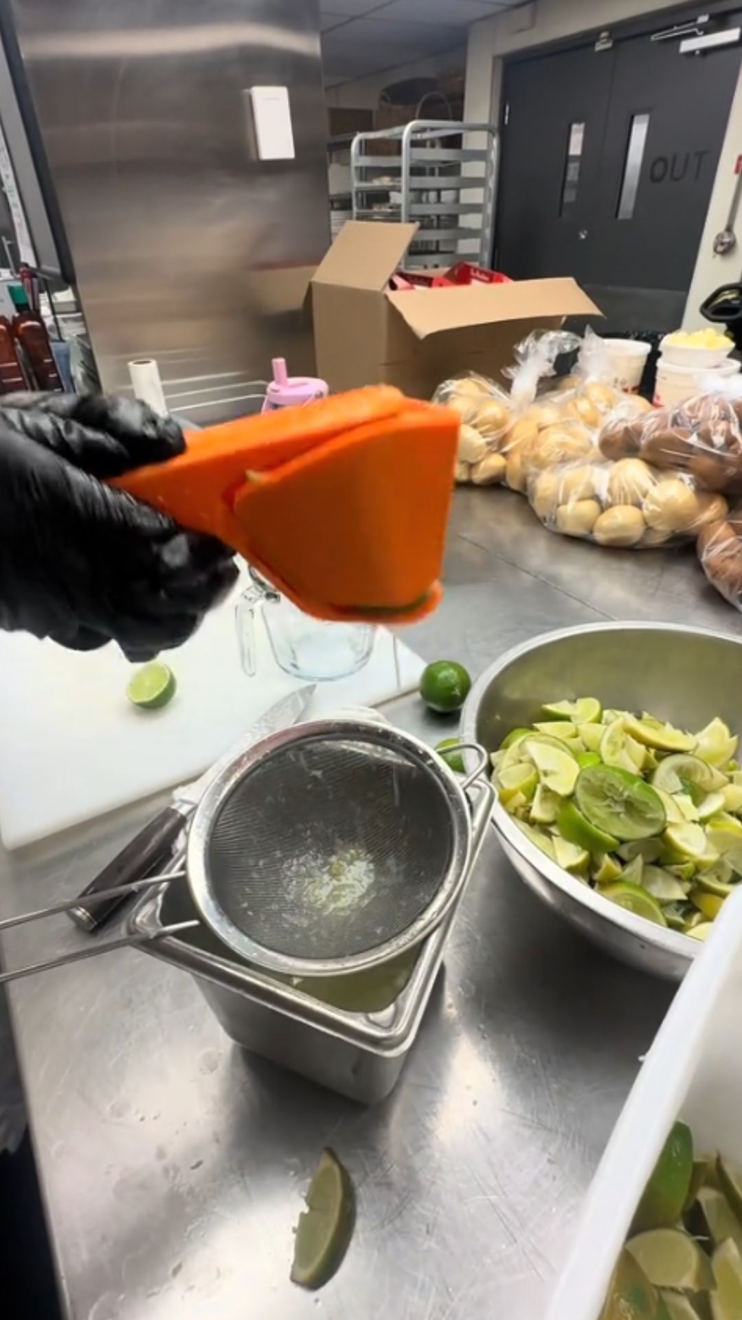 Kitchen hack insights how to juice dried limes easily