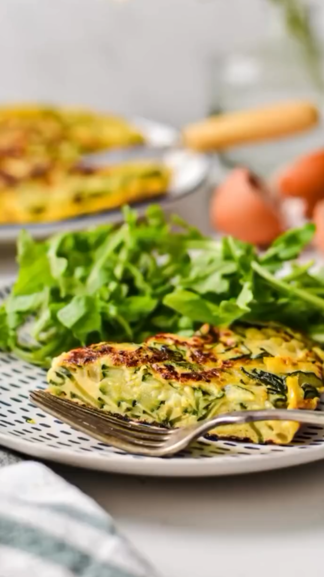 Spanish zucchini tortilla that turns simple ingredients into comfort food