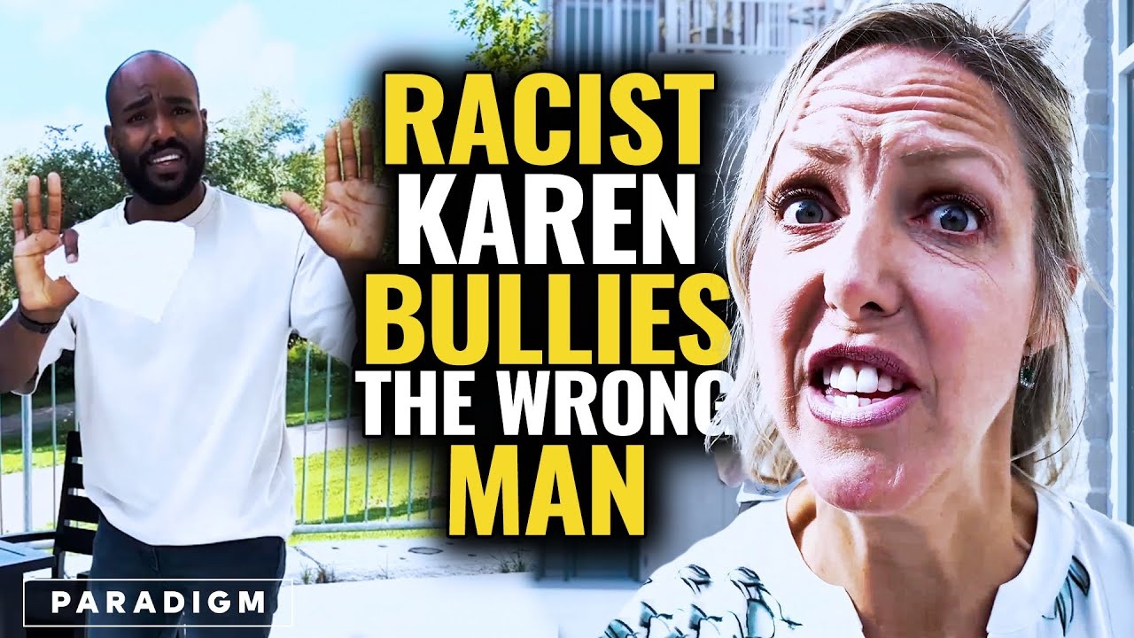Karen bullies the wrong man (sketch)