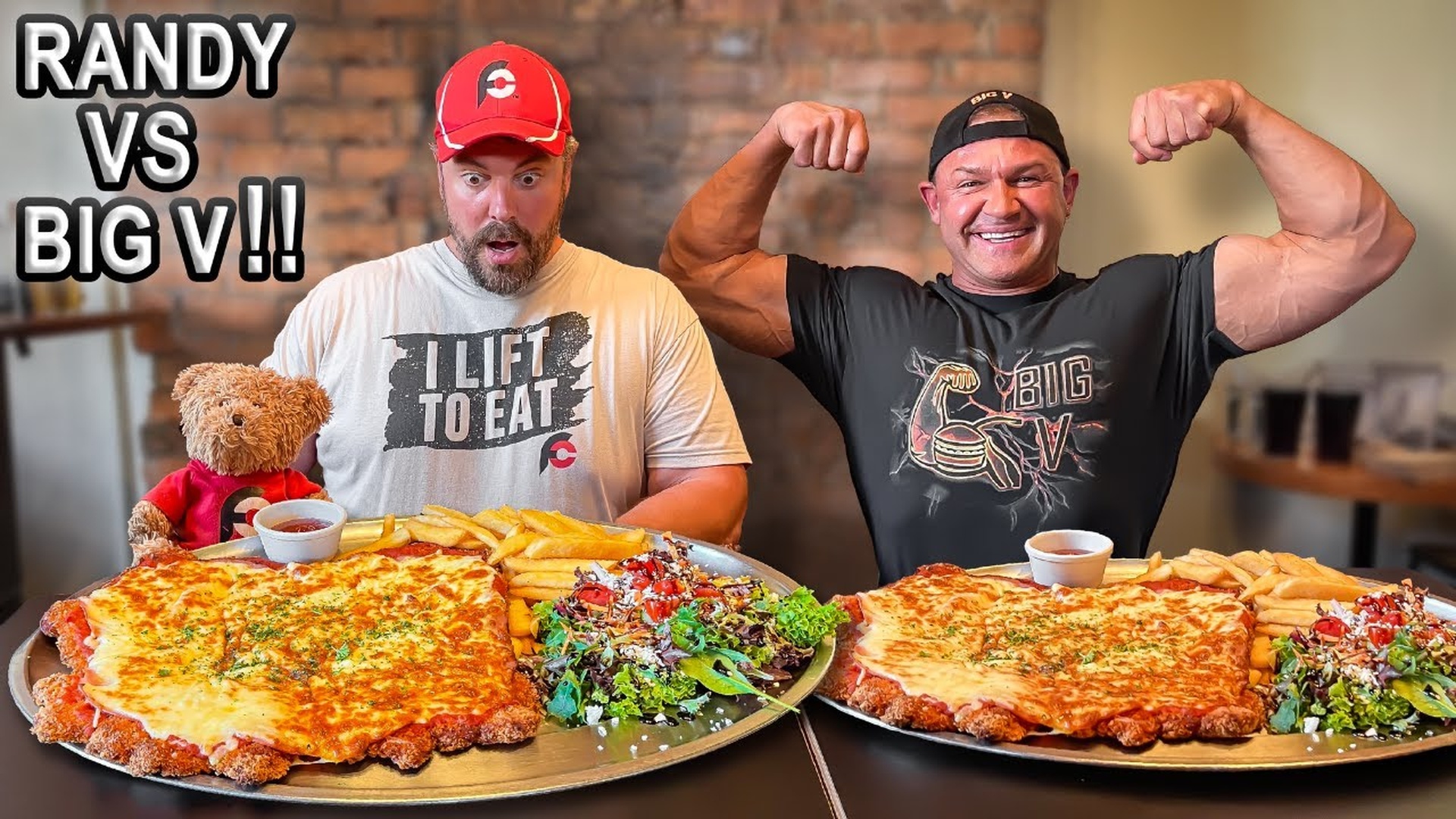 I'm taking on a competitive bodybuilder for this 3kg Aussie chicken ...