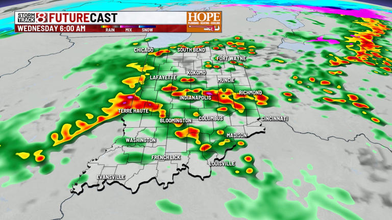 Central Indiana braces for severe storms and heavy rain | Mar. 10, 2026