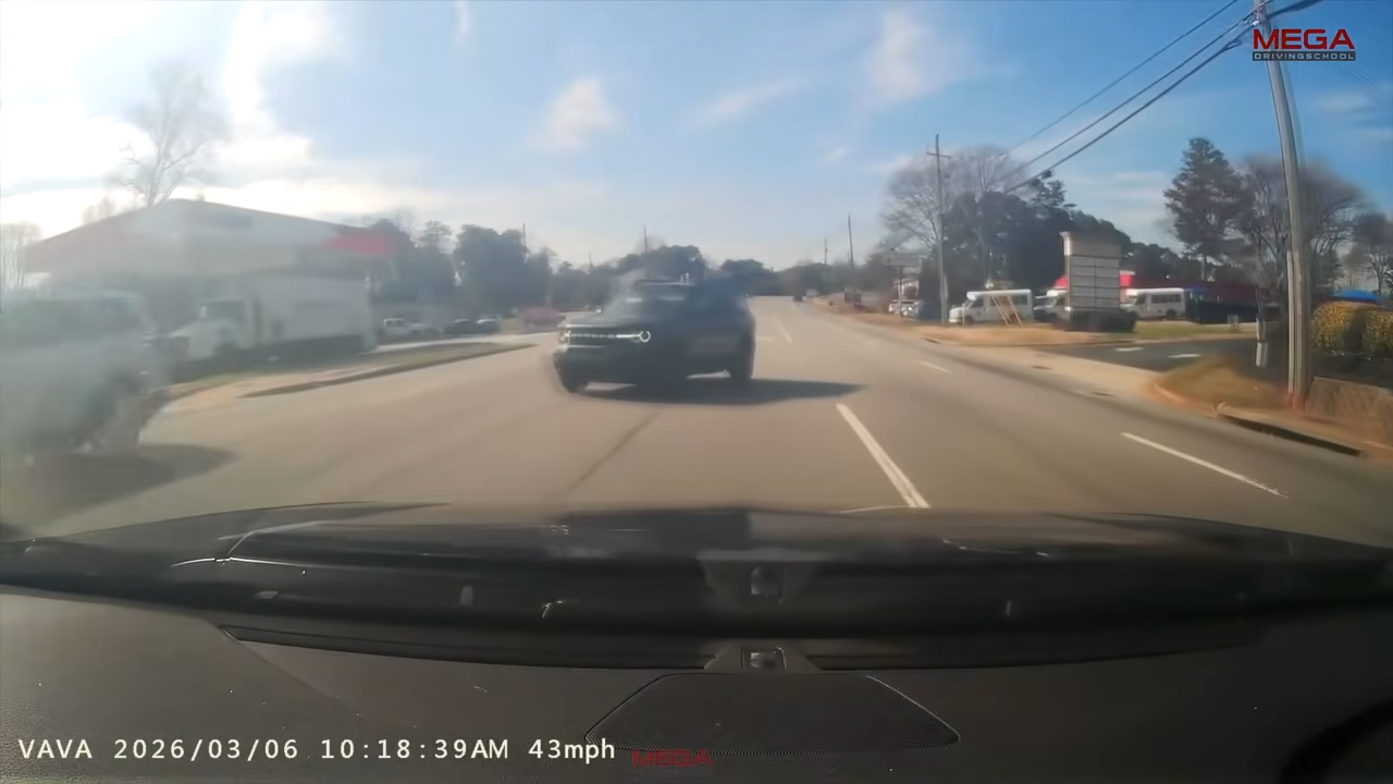 How close this came to a crash… another pull-out in front of me