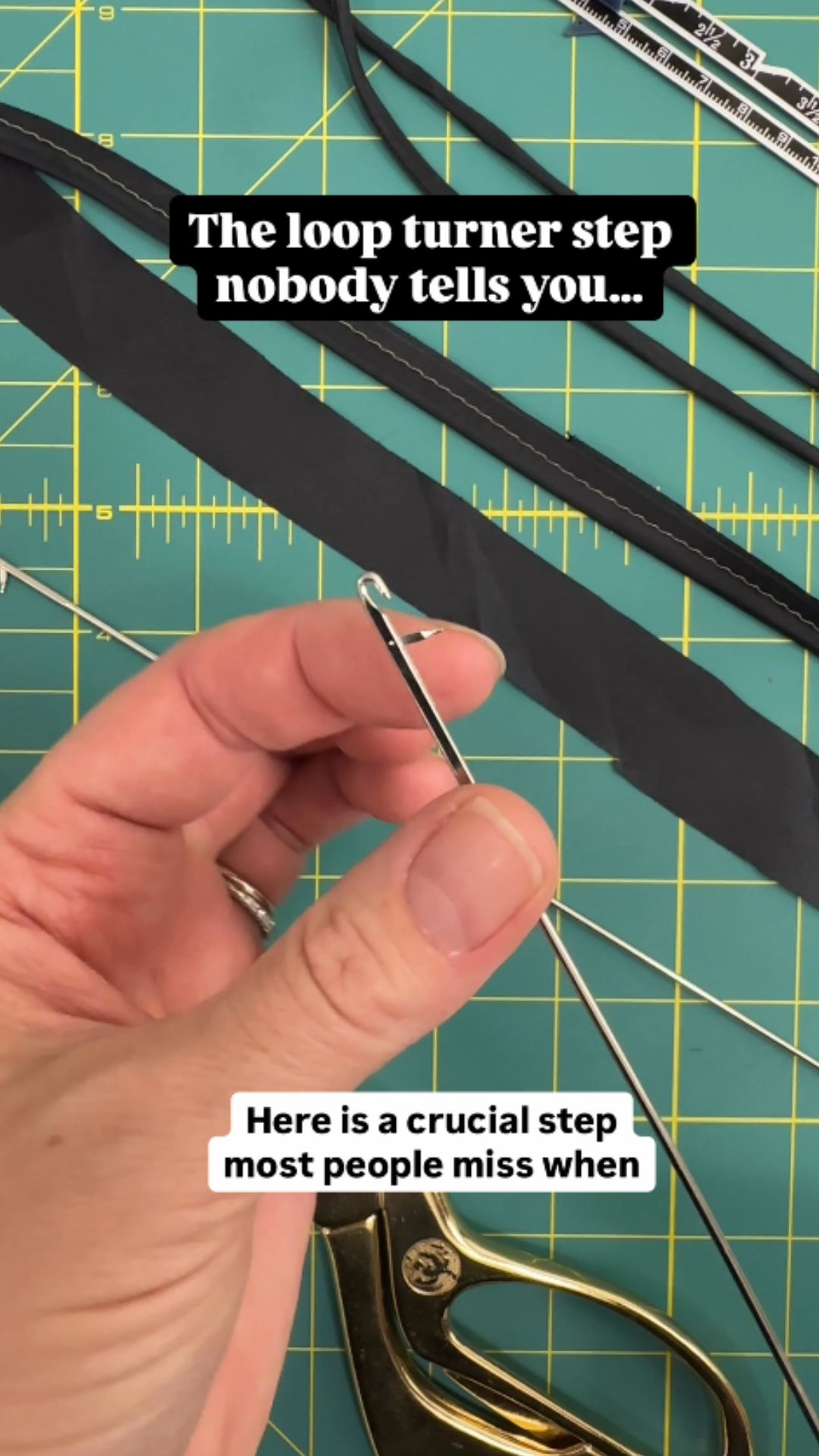 Smarter sewing with a loop turner tips many makers miss