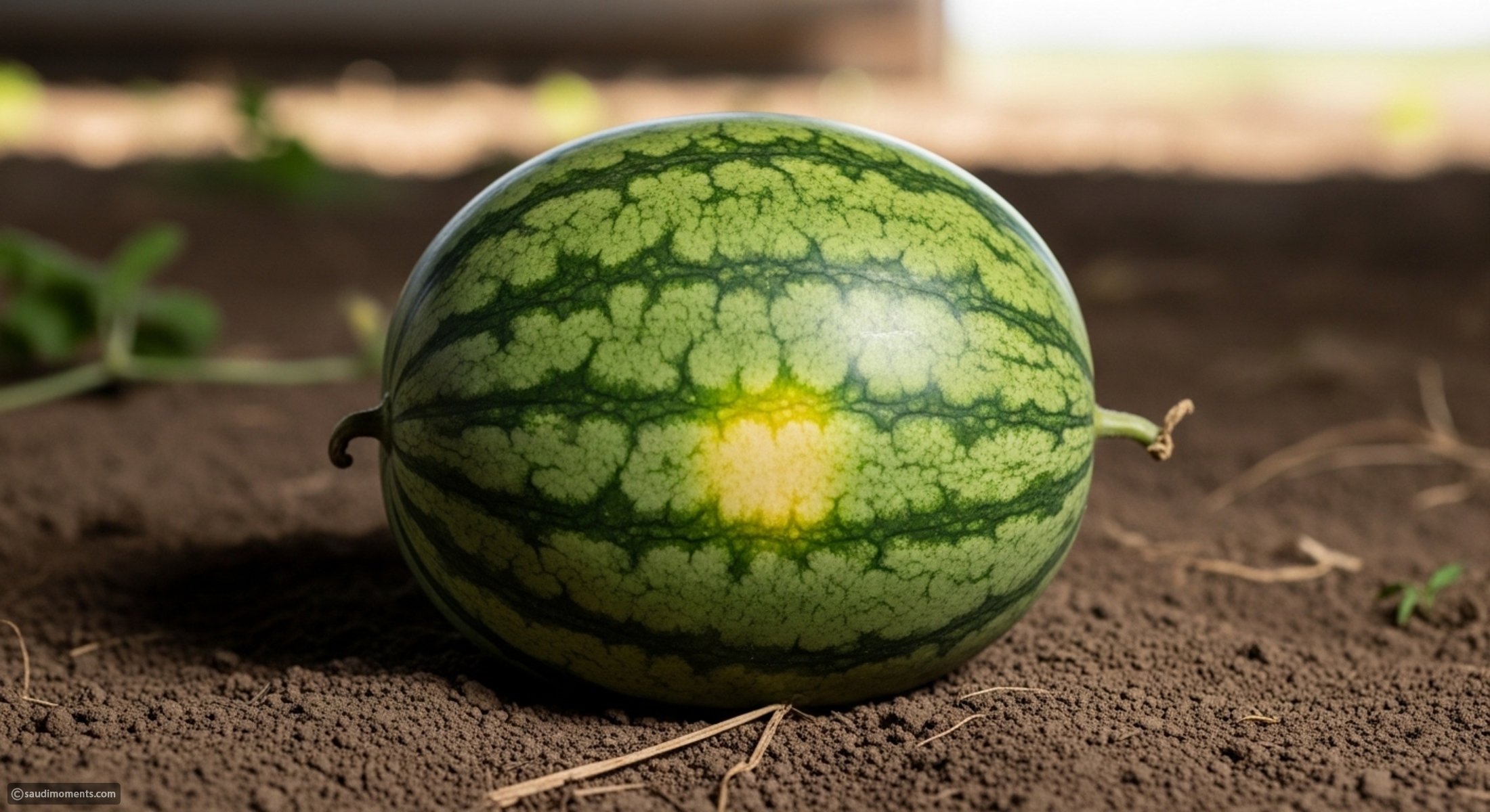 The only way to tell when a watermelon is ripe, according to a farmer
