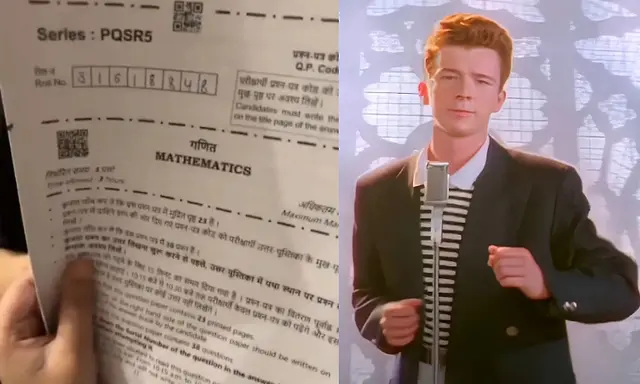 CBSE probes class 12 maths paper after QR code rickrolls students