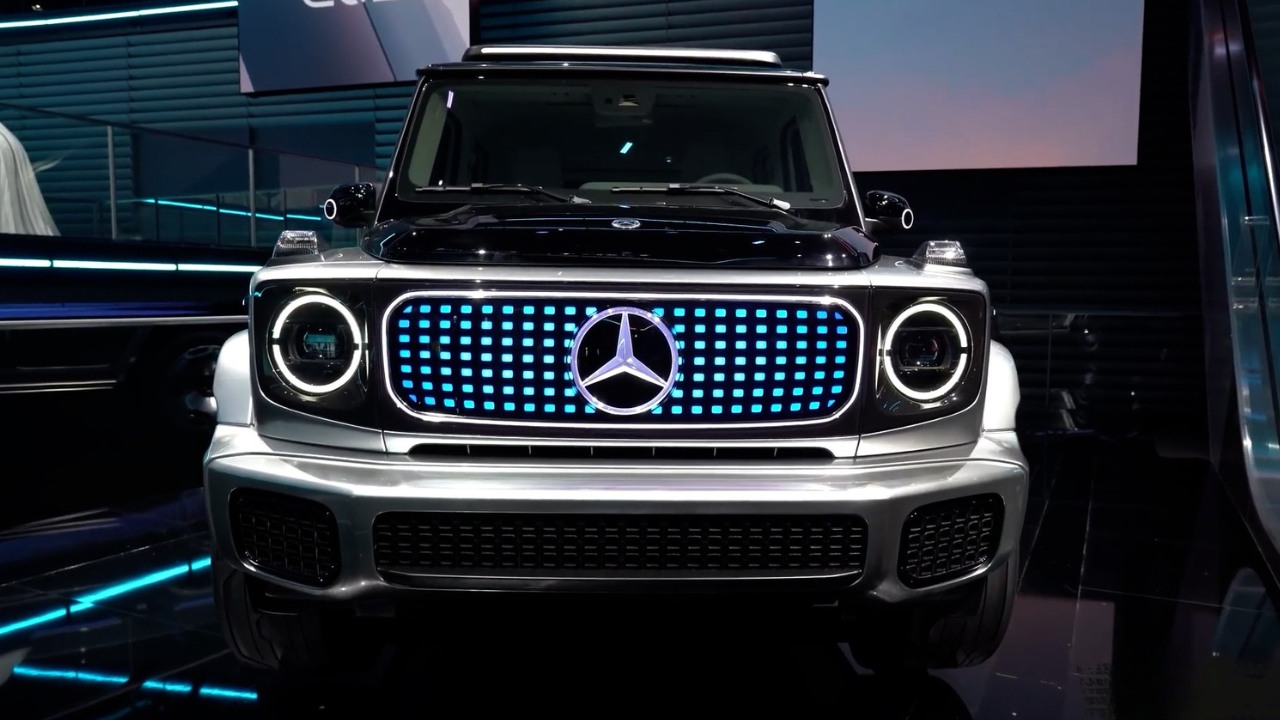 The electric version of the G Wagon