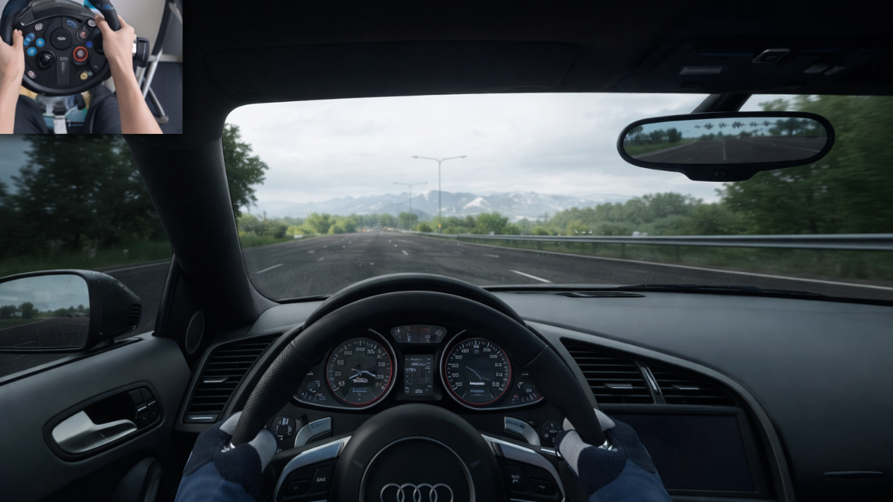 Sim racing tips mastering the Audi R8 V10 Plus with G29