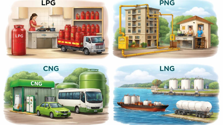 What fuels your kitchen? LPG, PNG, CNG and LNG explained