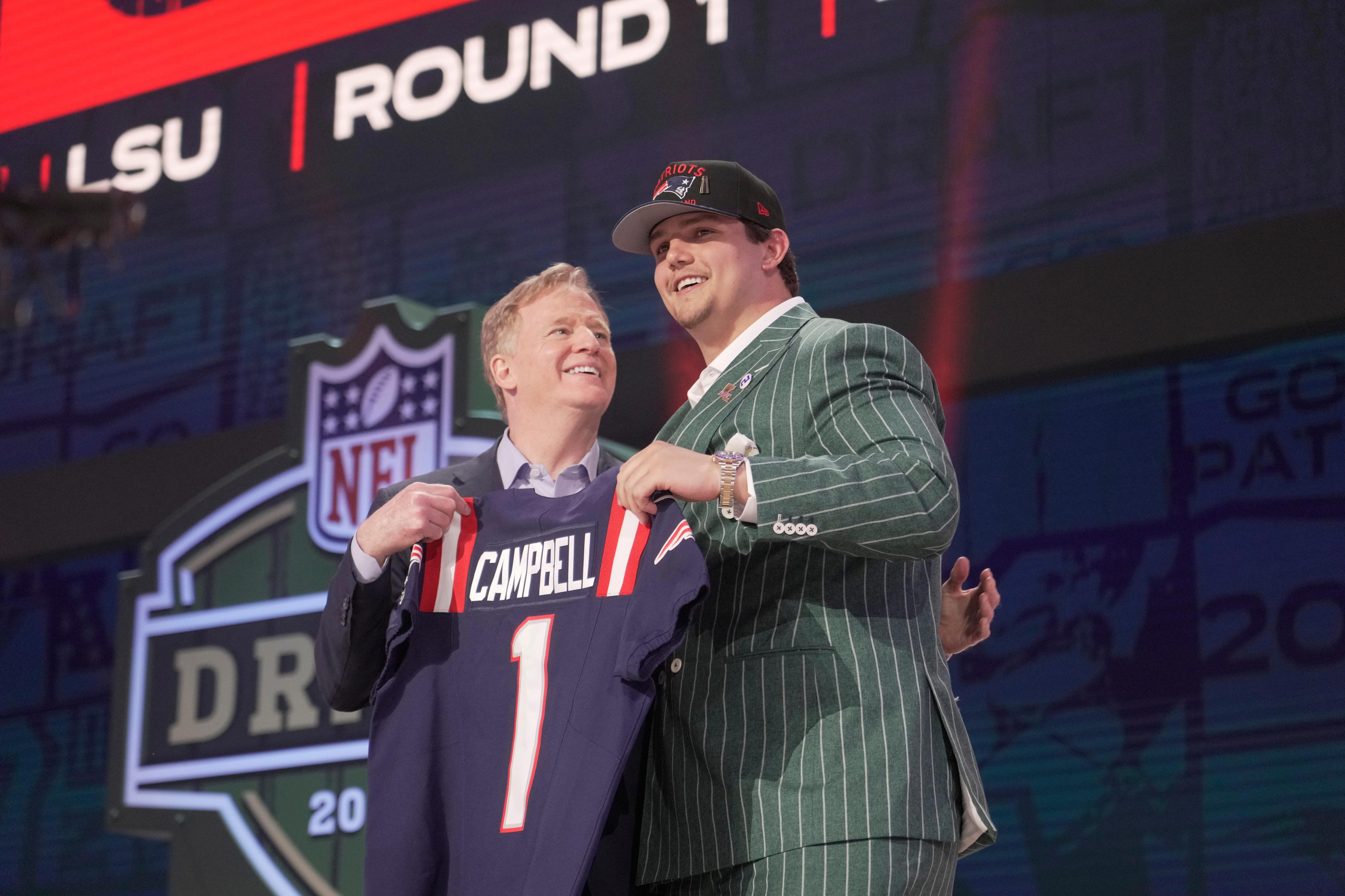 Patriots full 2026 NFL draft order after compensatory pick reveal