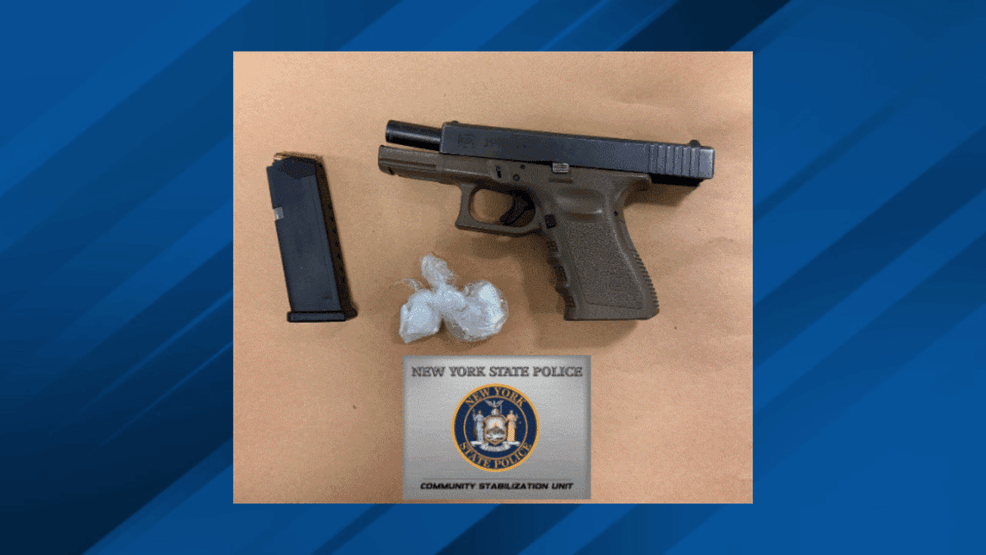 Fentanyl, stolen loaded handgun seized in traffic stop; 3 arrested