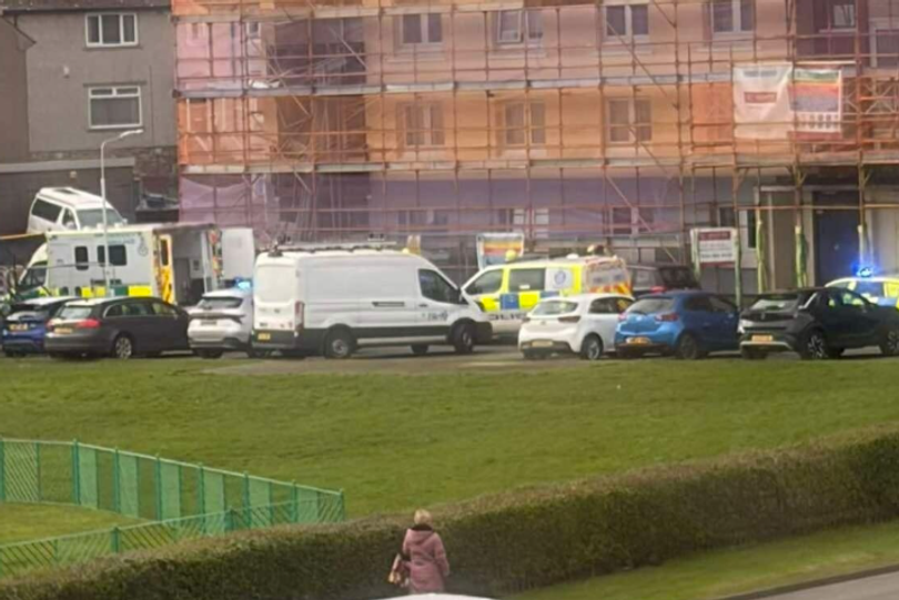 Boy, 16, in hospital after falling from scaffolding at tower block in ...