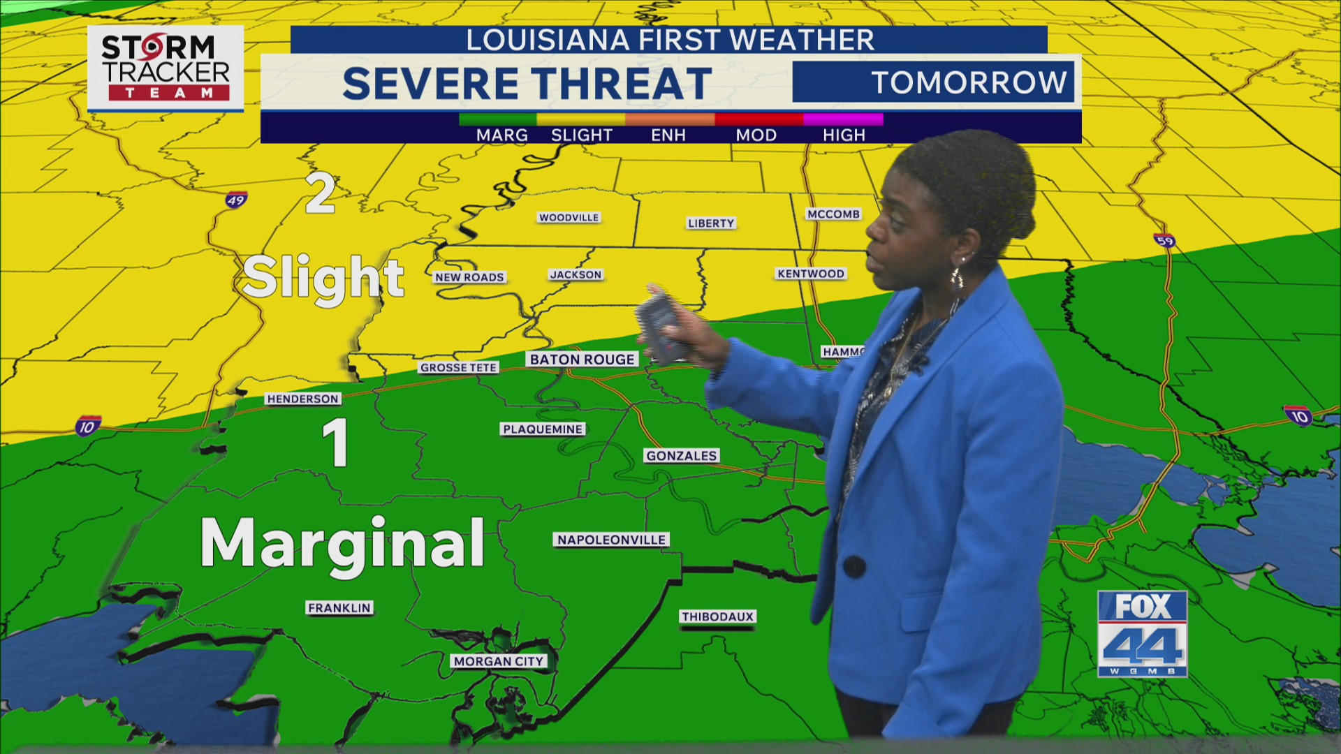 Tuesday morning forecast: Mostly dry today; severe weather risk on Wed.