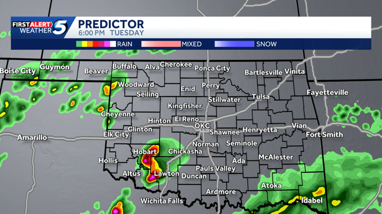Hour-by-hour forecast: When will Oklahoma see severe storms with ...