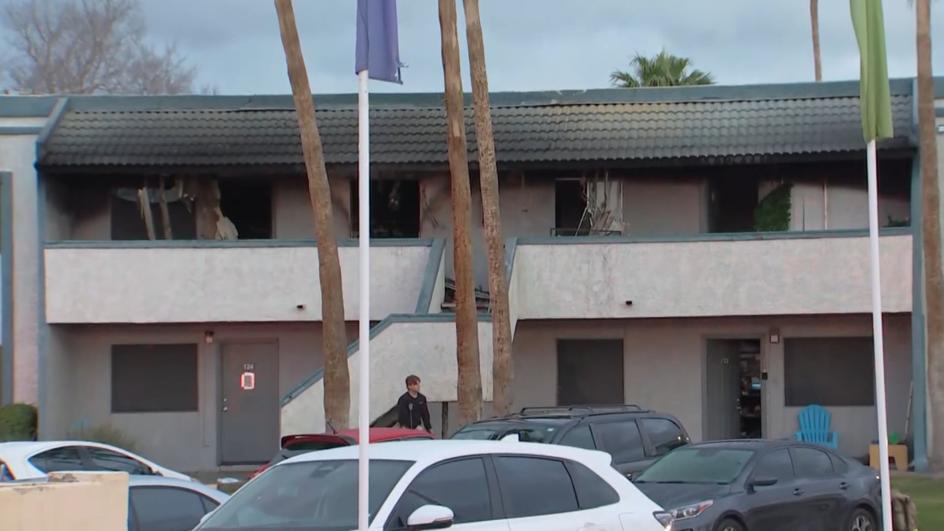 12 displaced after fire sparks at Mesa apartment complex; child ...