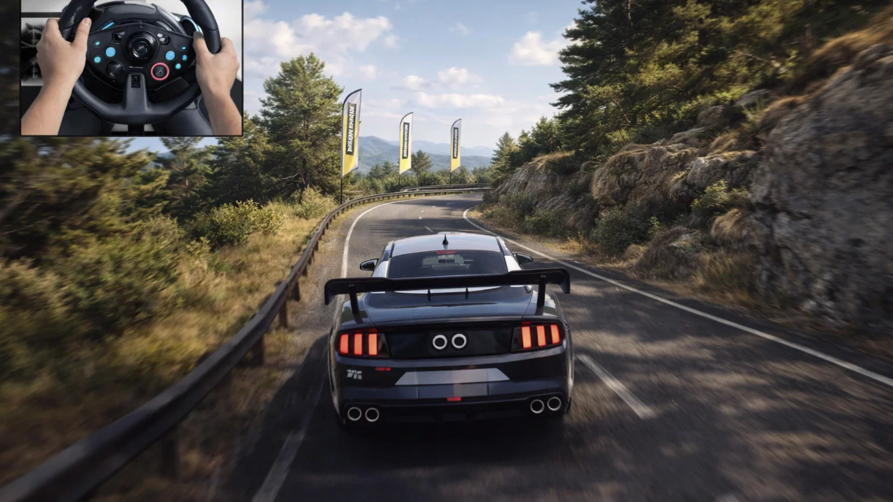 Rally sim tips driving the Ford Mustang GT4 in Dirt Rally 2.0