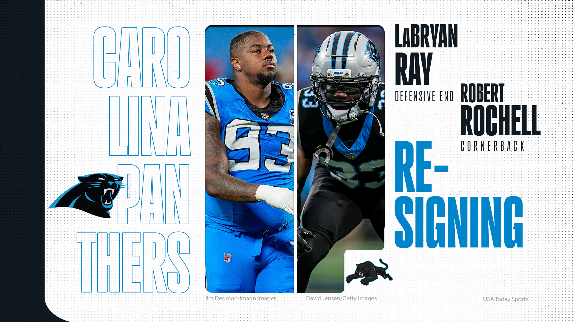 Panthers officially announce the returns of 2 free agents on Tuesday