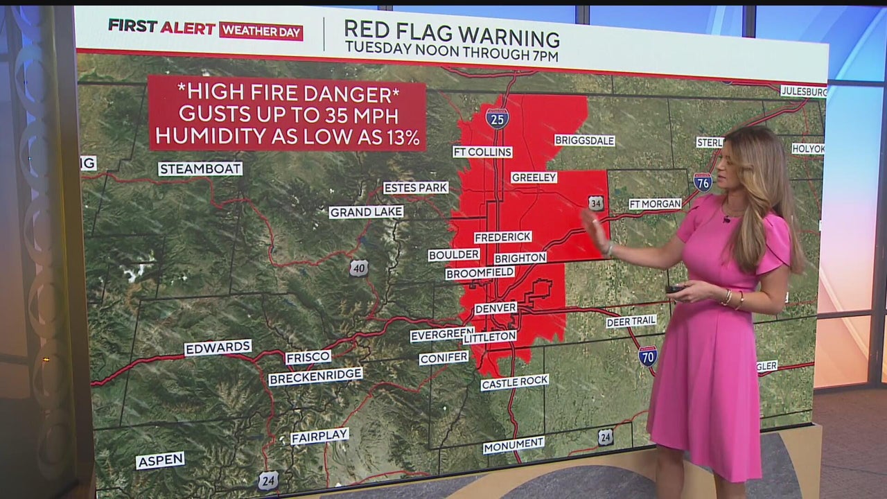 First Alert Weather Day: High fire danger returns to the Denver metro