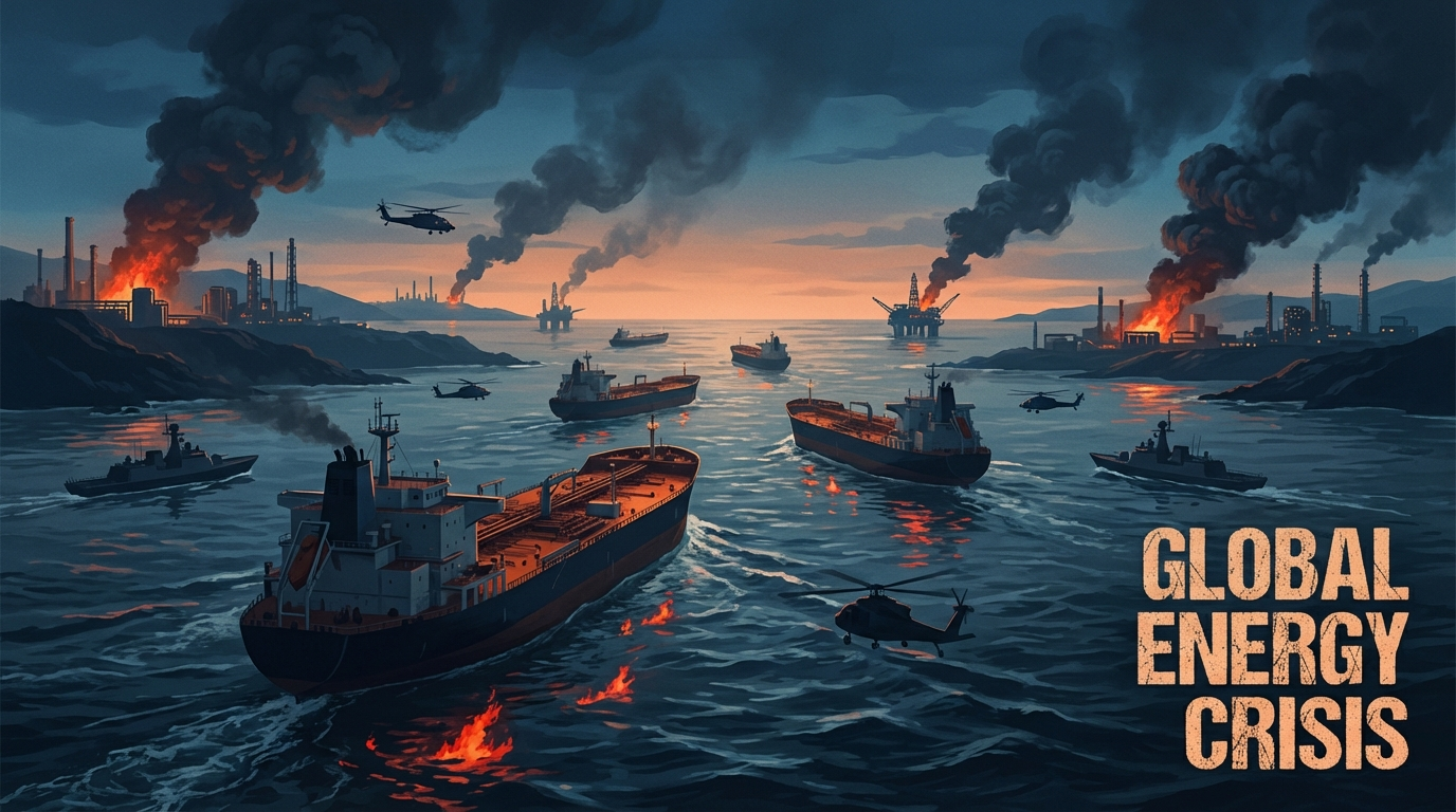 Day 11: Oil markets in chaos as Strait of Hormuz crisis sends prices to ...