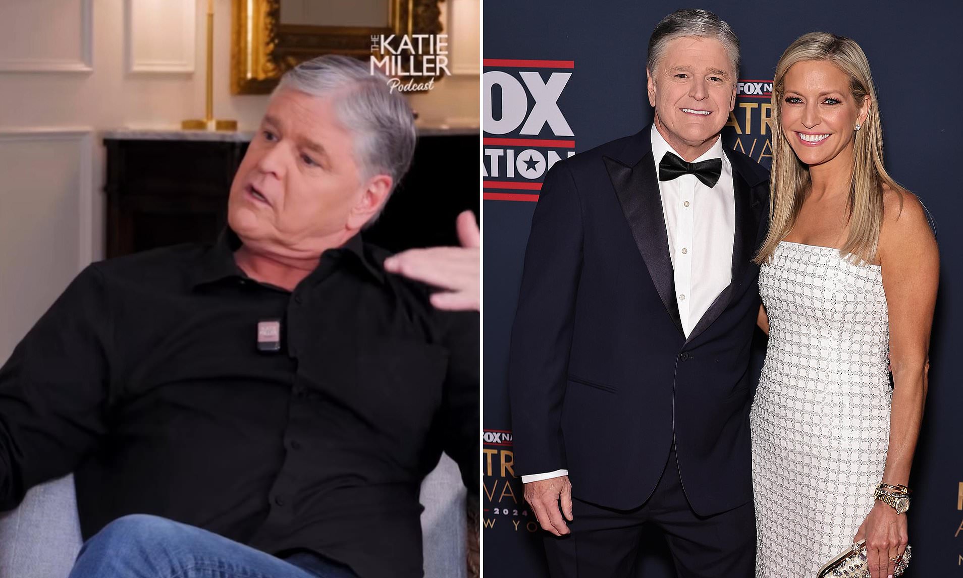 Fox News host Sean Hannity offers rare insight into his age-gap ...