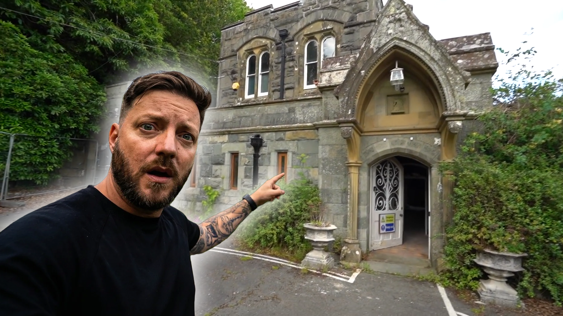 This abandoned mansion holds dark history