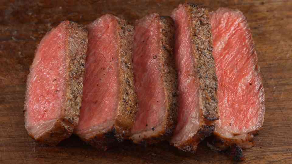 This is what happened when I cooked steaks for different times