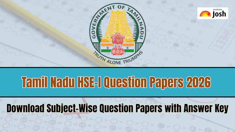 Tamil Nadu HSE-I question papers 2026: Download subject-wise question ...