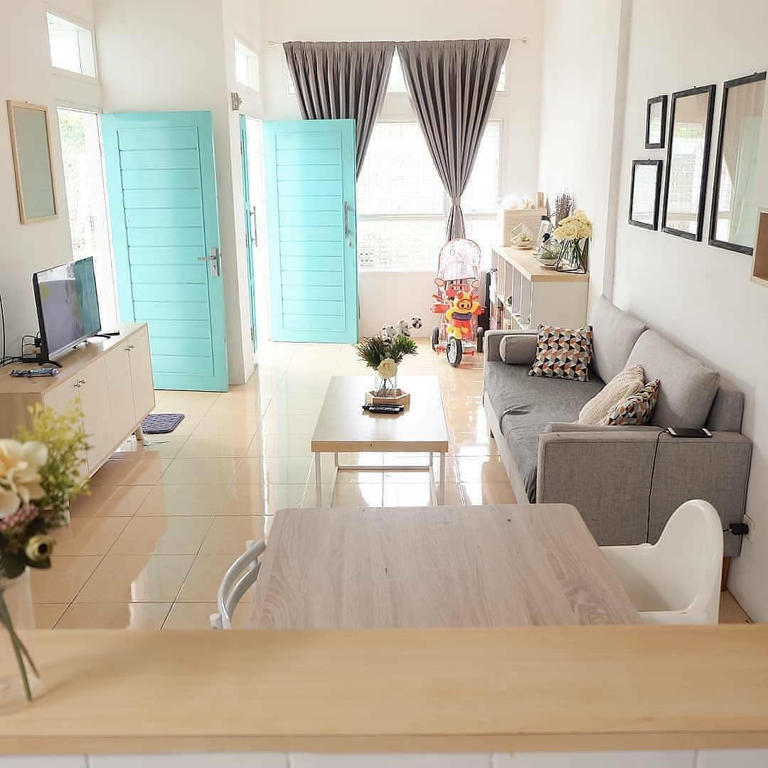25 desain ruang tamu minimalis yang menarik dan instagramable