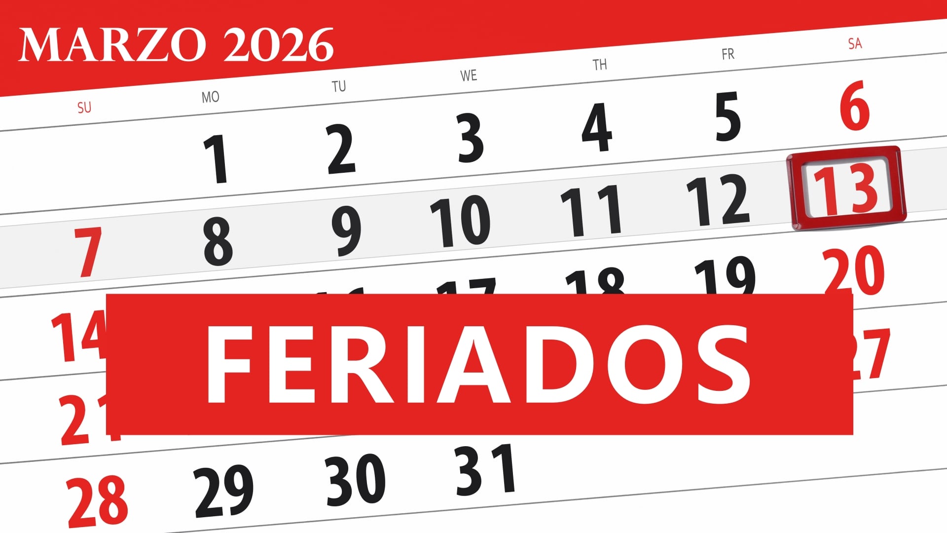 Decretan feriado el viernes 13 de marzo y se extiende a 3 días el fin ...